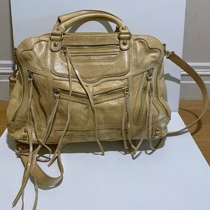 Rebecca Minkoff Zippered Medicine Bag Satchel